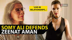 Somy Ali backs Zeenat Aman's stance on live-in relationships: 'Divorce rate in India & Pakistan...'