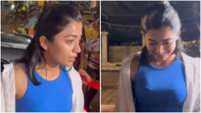 Paps request Rashmika Mandanna to remove her mask; here's how the actress reacted!
