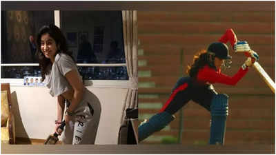 "I was scared... her stance was terrible": Sharan Sharma shares Janhvi Kapoor's then vs now pictures from 'Mr & Mrs Mahi'