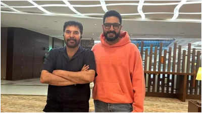 Mammootty’s picture with Abhishek Bachchan takes the internet by storm