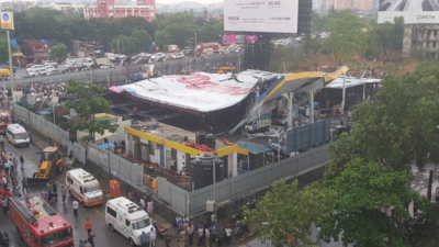 Politics over Mumbai billboard collapse, owner of firm still on the run