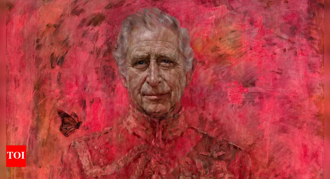 'Like butterfly': King Charles unveils his first portrait since coronation - Vimarsana News