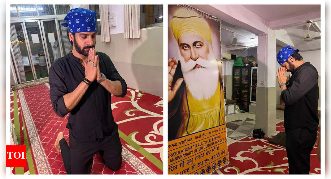 'Khatron Ke Khiladi 14' contestant Karan Veer Mehra seeks divine blessings before starting the high-octane adventure - Vimarsana News