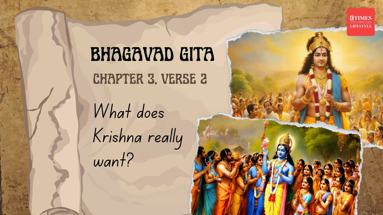 Bhagavad Gita, Chapter 3, Verse 2: When war and wisdom collide