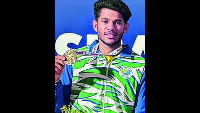 After bronze at world event, Dev Meena vaults to nat’l gold