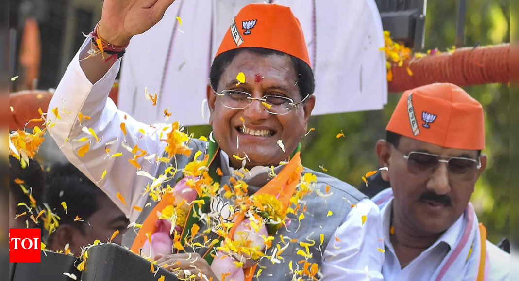 Lok Sabha polls: In bellwether Mumbai seat, mantri Goyal in 'connect' mode | Mumbai News - Vimarsana News