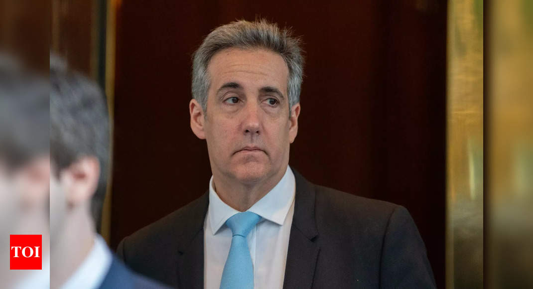 Michael Cohen: Trump knew checks were for hush-money and not legal work – Times of India