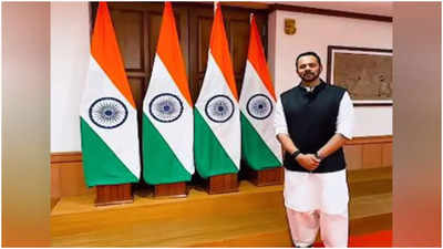"Proud, humbled and honoured": Rohit Shetty visits new Parliament building