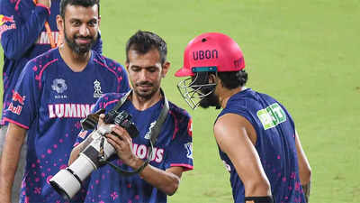 Watch - 'Tattoo wale bhaiya...': Yuzvendra Chahal teases Riyan Parag