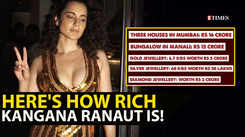 Kangana Ranaut declares net worth of over Rs 91 cr: 12th pass actress owns gold & diamond jewellery worth crores, 10 properties & 4 luxury cars
