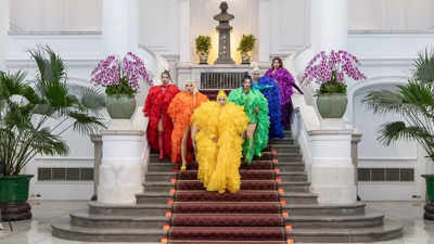 Taiwan drag queen performs for outgoing President Tsai Ing-wen