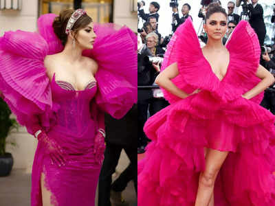 Urvashi Rautela almost copied Deepika Padukone's Cannes dress: Are we impressed?