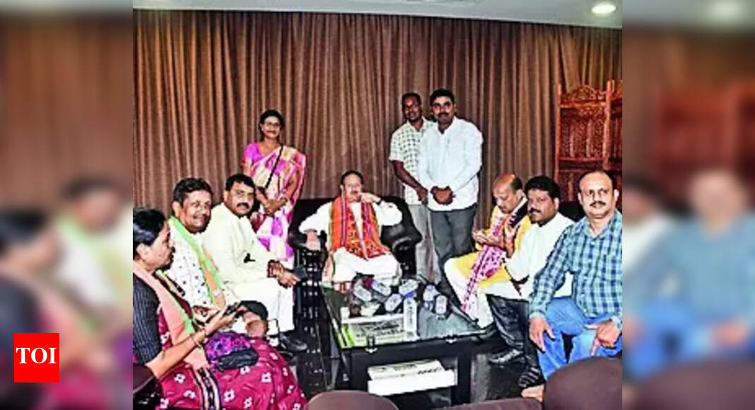 BJD Bribing People: BJD bribing people to get votes: Nadda | Bhubaneswar News - Vimarsana News