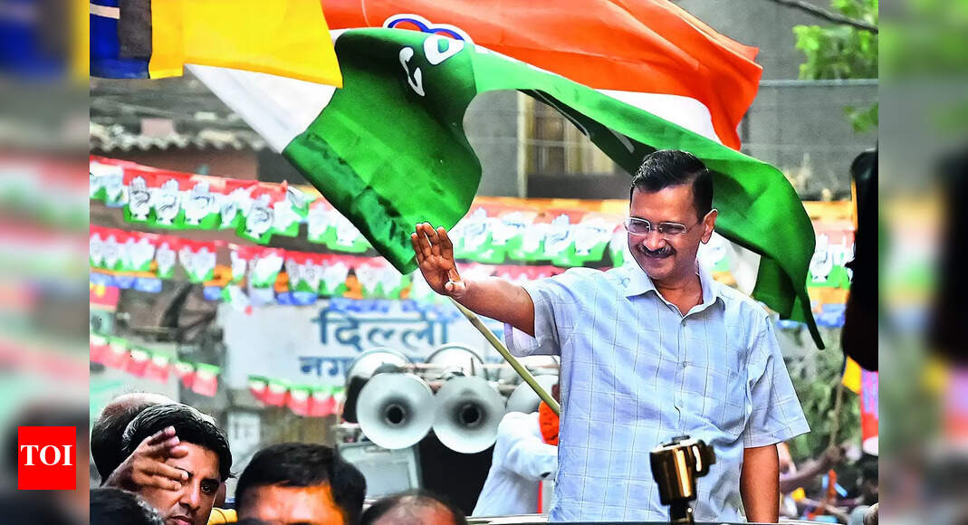 Arvind Kejriwal makes strong pitch for Congress's Kanhaiya Kumar, Udit Raj, Jai Prakash Agarwal in Delhi | Delhi News - Vimarsana News