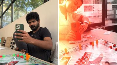 Nayanthara and Vignesh Shivan play Monopoly as they enjoy a rainy morning in Chennai