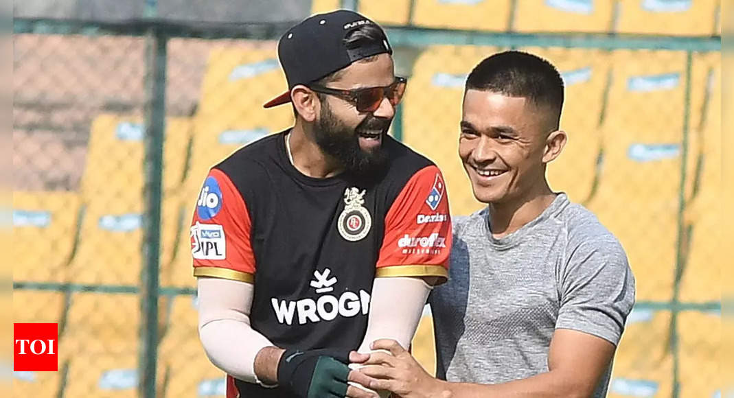 ‘My brother, proud’: Virat Kohli leads messages to Sunil Chhetri after the soccer legend’s choice to retire | Soccer Information – Instances of India