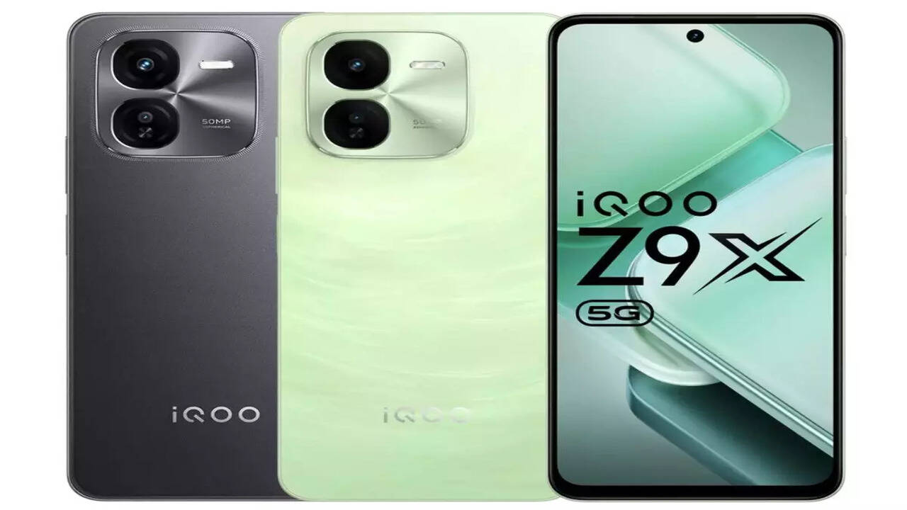 iQoo Z9x smartphone with 6000 mAh battery, 50MP camera launched