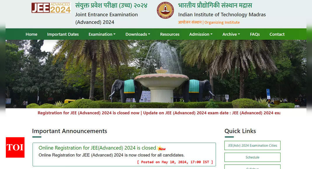 JEE Advanced 2024 admit card tomorrow; Know exam pattern, marking scheme and more