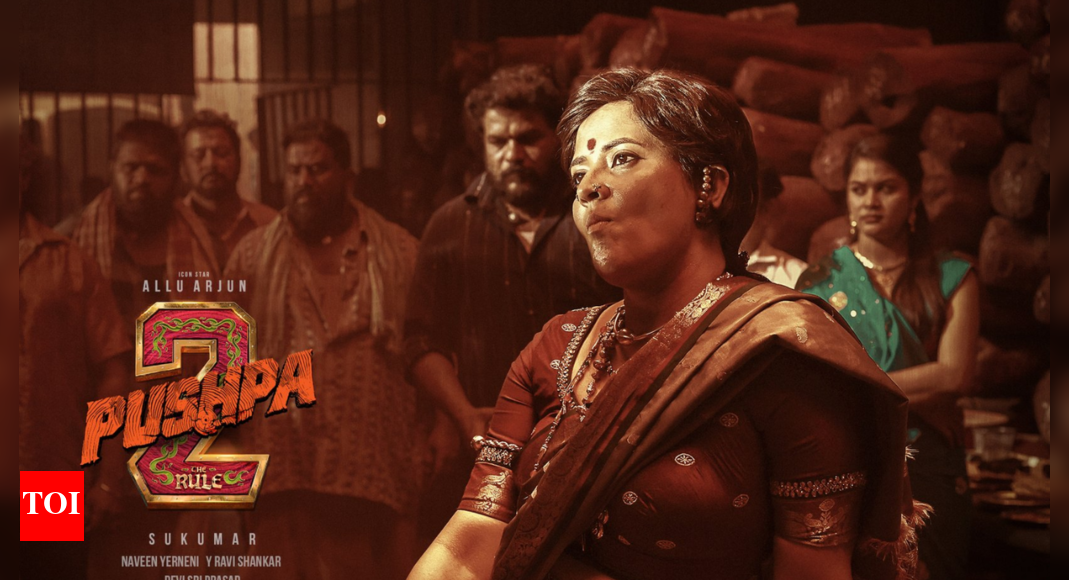 'Pushpa 2: The Rule' makers extend birthday wishes to Anasuya Bharadwaj with a new poster reveal | - Vimarsana News