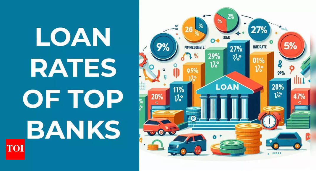 Latest loan interest rates from top banks: SBI, HDFC Bank, Bank of Baroda, Canara Bank, PNB in May 2024 | Business - Vimarsana News