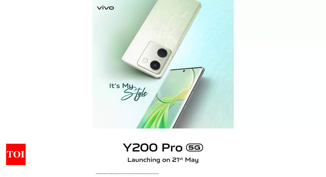 Vivo Y200 Pro smartphone to launch in India on May 21: Here's what the smartphone will offer