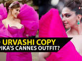 Urvashi Rautela's ensemble at Cannes 2024 garners attention amidst copycat claims; fans ask 'Didn't Deepika Padukone wear something similar...'