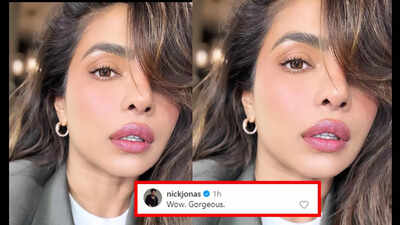 Priyanka Chopra's latest selfie makes hubby Nick Jonas go 'wow'