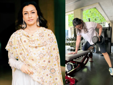Namrata Shirodkar motivates fans with a workout video