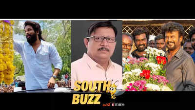 South Buzz: Allu Arjun’s controversial Nandyal visit; Malayalam film producer Johnny Sagarika arrested; Rajinikanth completes filming his portion for ‘Vettaiyan’