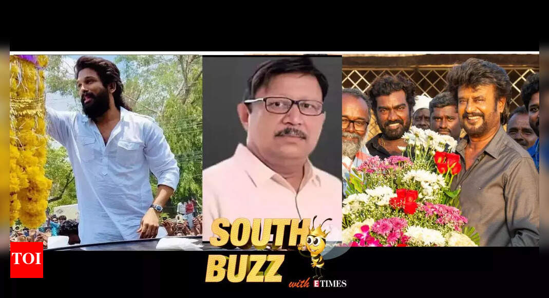 South Buzz: Allu Arjun's controversial Nandyal visit; Malayalam film producer Johnny Sagarika arrested; Rajinikanth completes filming his portion for 'Vettaiyan' | Malayalam Movie News - Vimarsana News