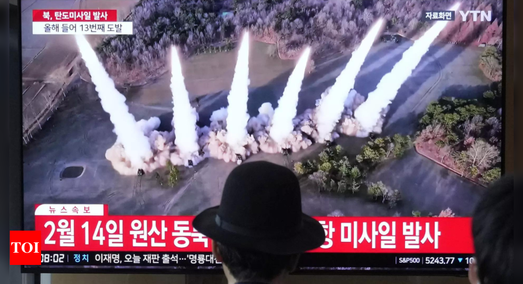 North Korea fires ballistic missile, reports Yonhap – Times of India