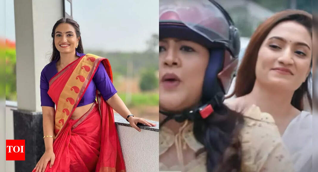 Kannada actress Vaishnavi Gowda fined for traffic violation scene in TV serial 'Seetha Rama' - Vimarsana News