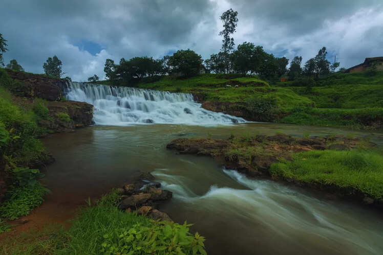 Waterfalls near Kalsubai Peak