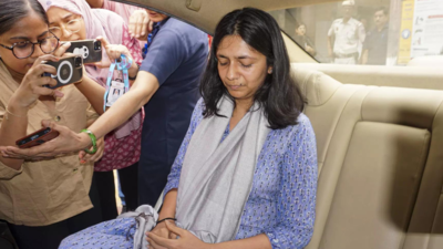 'Political hitman making efforts ... ': Swati Maliwal reacts after video shows her in altercation with staff at Arvind Kejriwal's residence