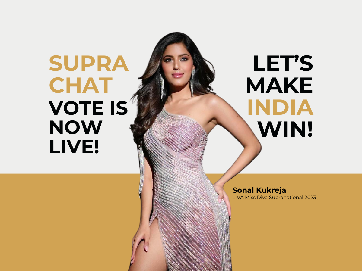 Cast your vote for India's Sonal Kukreja to advance her to the next stage of Supra Chat!