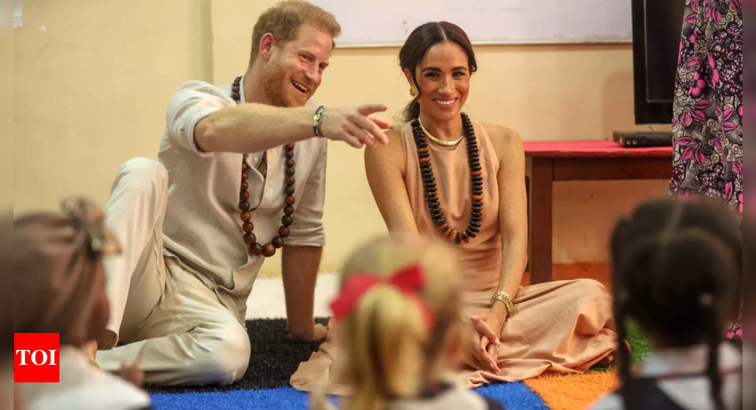Harry and Meghan’s Nigeria trip sparks fury in royal family – Times of India
