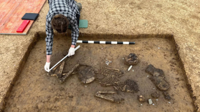 6,800-year-old skeleton discovered in Germany