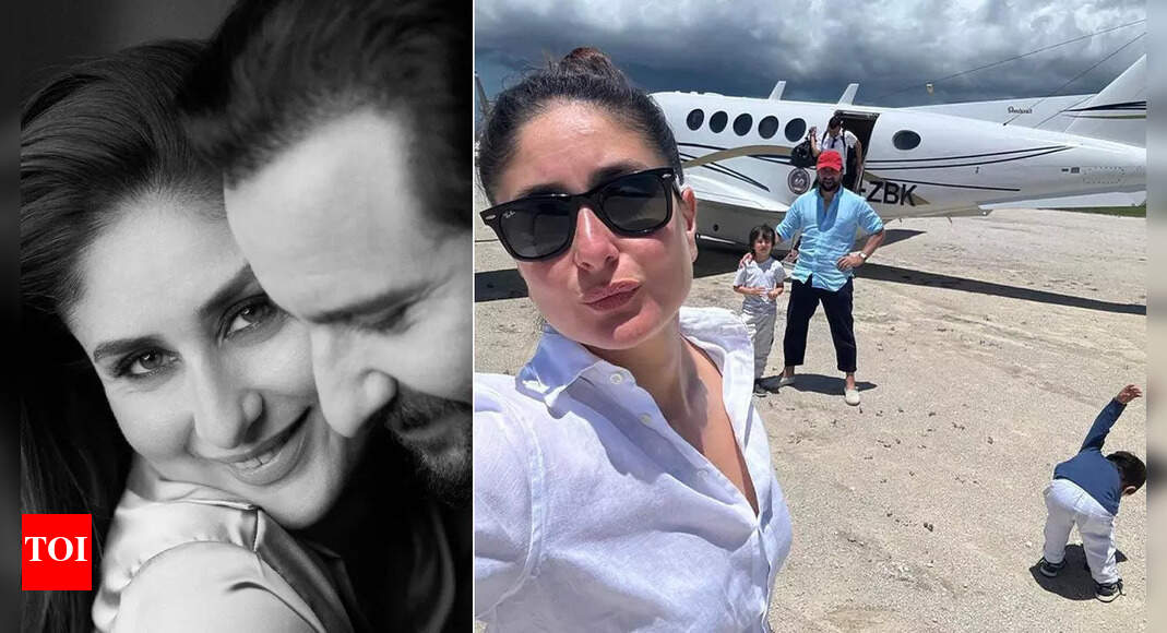 Kareena Kapoor's 'May' photo dump is all about hubby Saif, kids Taimur and Jeh, good food and glam | Hindi Movie News - Vimarsana News