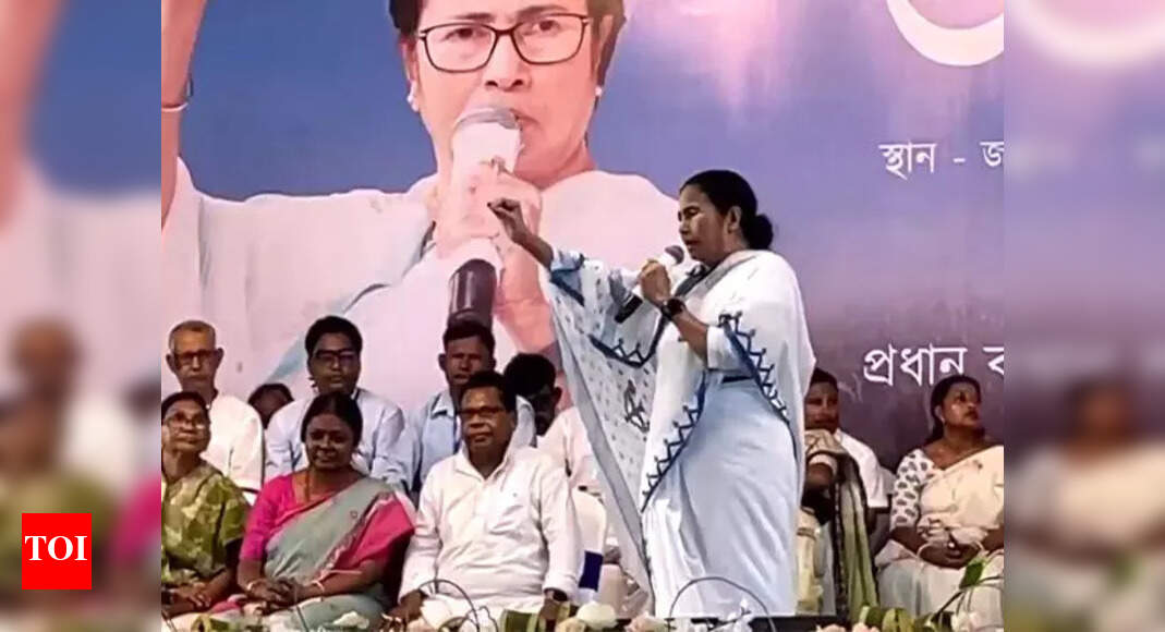 CAA certificates a 'staged drama' like Sandeshkhali, more like green card: Mamata Banerjee | Kolkata News - Vimarsana News