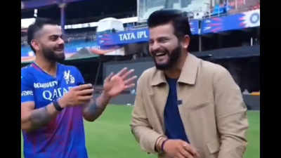 Watch: 'IPL mei nahi karunga' - Virat Kohli can't stop laughing talking about fans' request to...