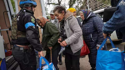 Nearly 10,000 evacuated in Ukraine's Kharkiv region: Governor