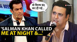 Throwback! When Govinda claimed he had to quit a film after Salman Khan's late-night call