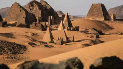 Pyramids built along long-lost river, scientists discover