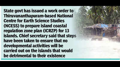 Govt begins preparing plan to protect 13 islands in state