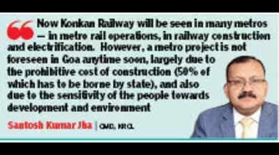 Metro rail is the future, Konkan Rly will venture into it in big way: CMD