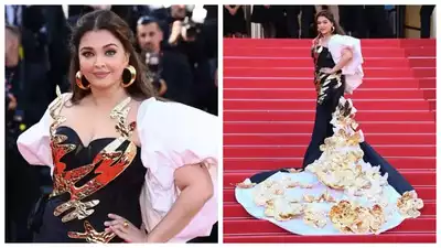 Aishwarya Rai Bachchan defends her black and golden look on day 1 of Cannes 2024: 'For me, it was just magical'