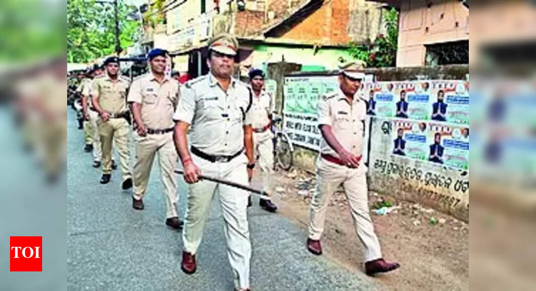 Security Tightened: Security tightened in Ganjam & Kandhamal ahead of elections | Bhubaneswar News - Vimarsana News