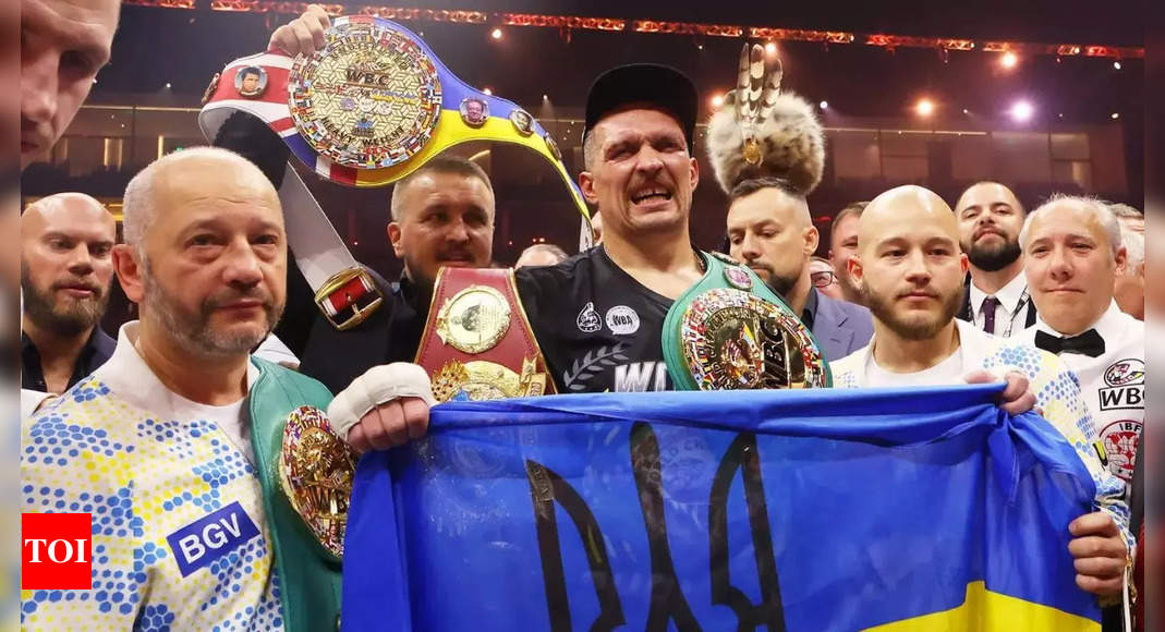 Tyson Fury vs Oleksandr Usyk: A close split decision produces the first ...