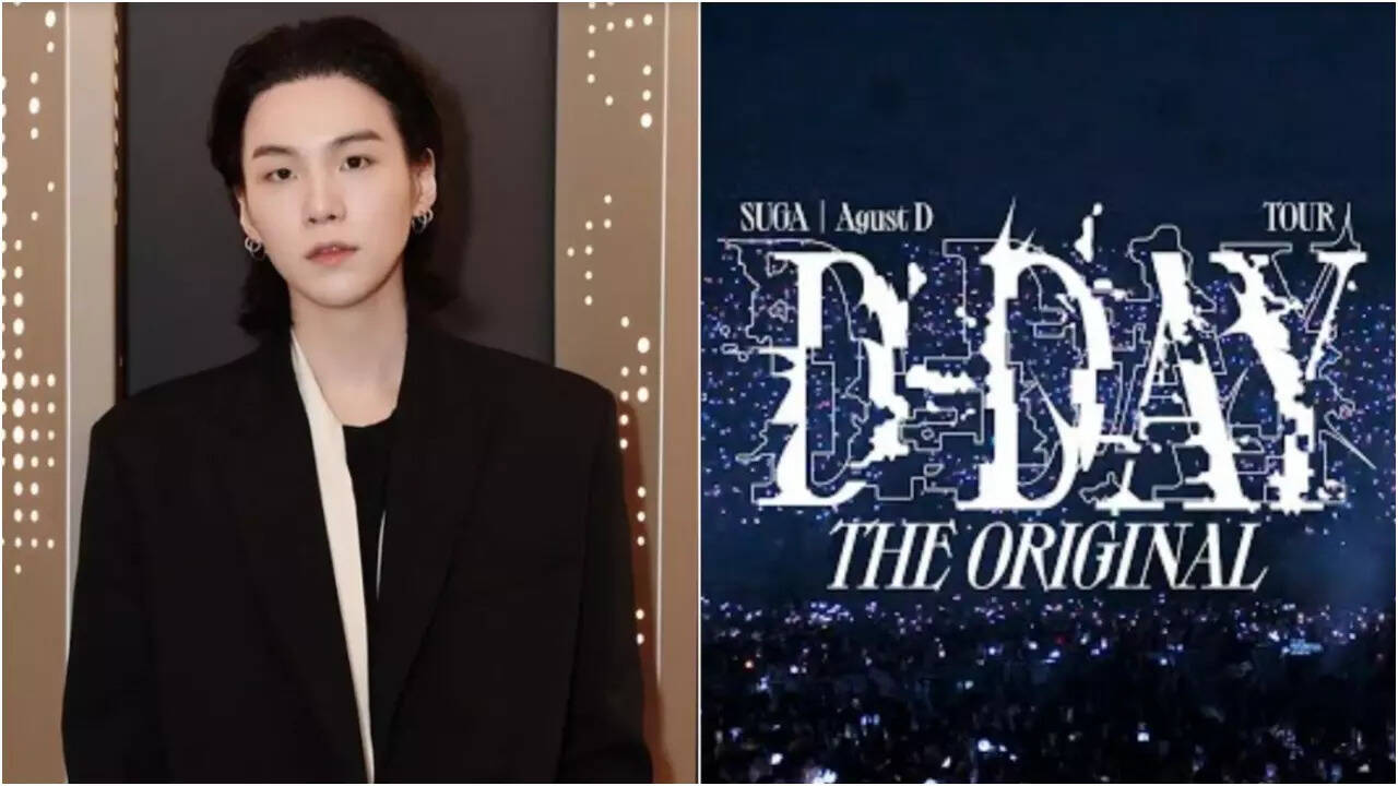 BTS' Suga teases behind-the-scenes concert footage in 'D-Day' tour