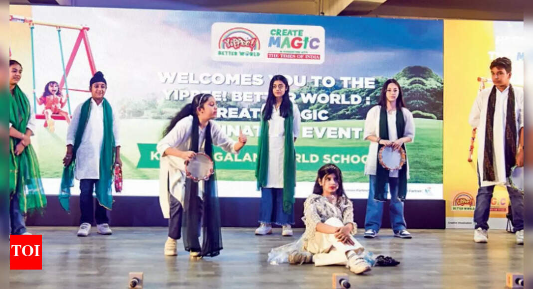 When plastic waste turns into park fun | Delhi News - Vimarsana News